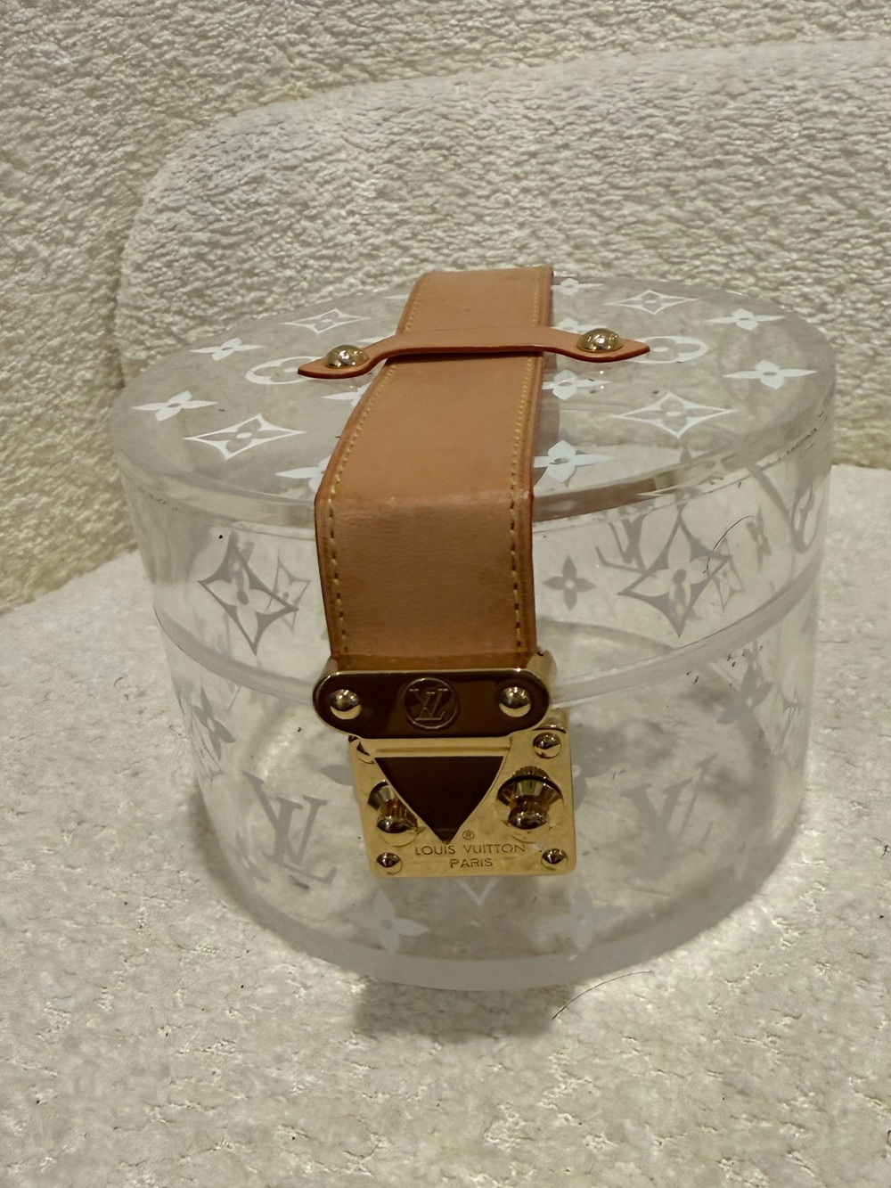 Louis Vuitton Clear Monogram Scott Box